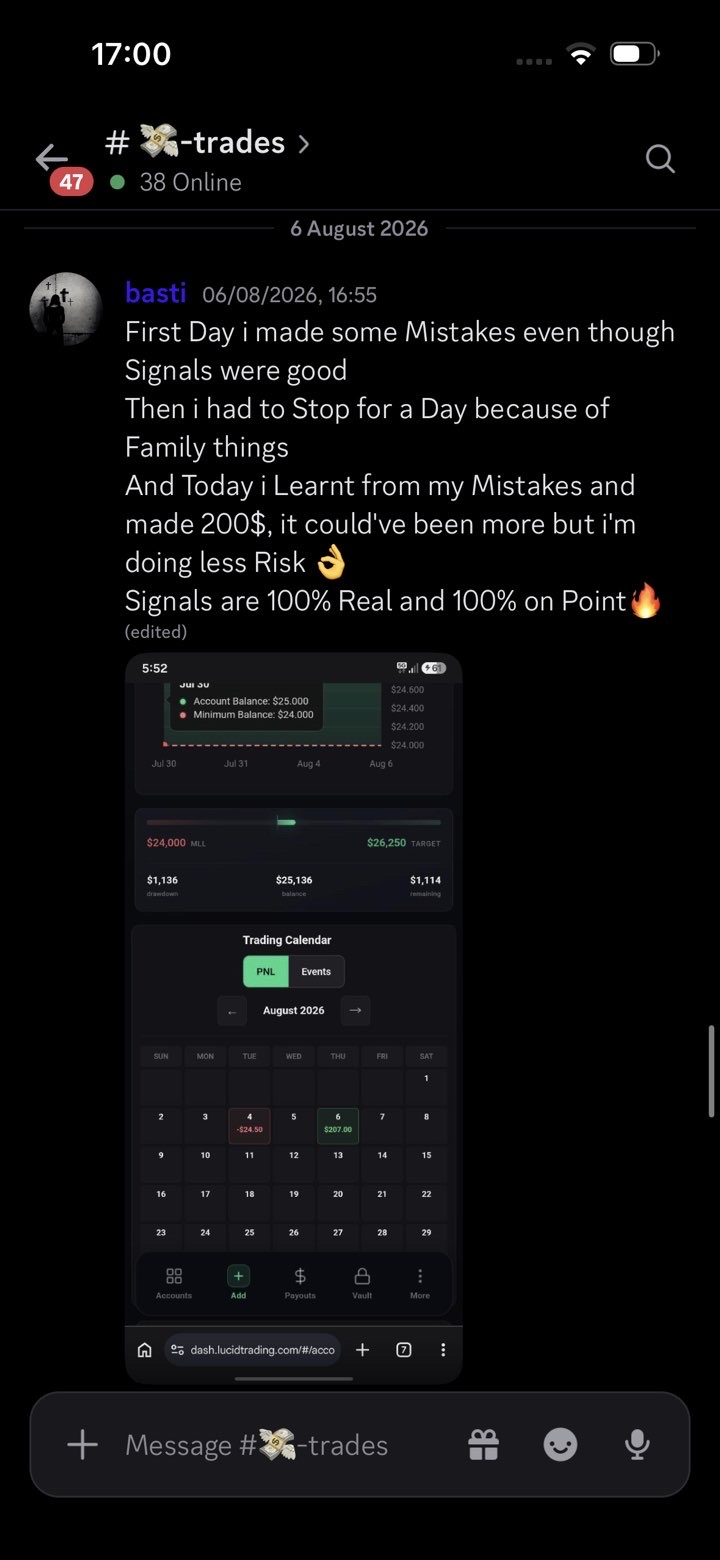 Member recap: signals are real and on point